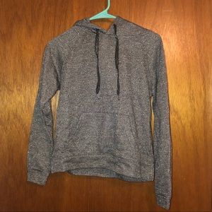 Grey hoodie with shimmers